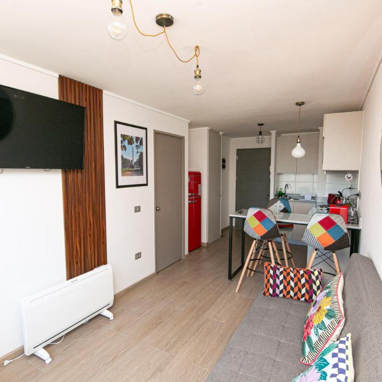 Moderno departamento de arriendo Diario en Centro de Concepción, Te Alojo Conce - Apartamento de 1 dormitorio - 9