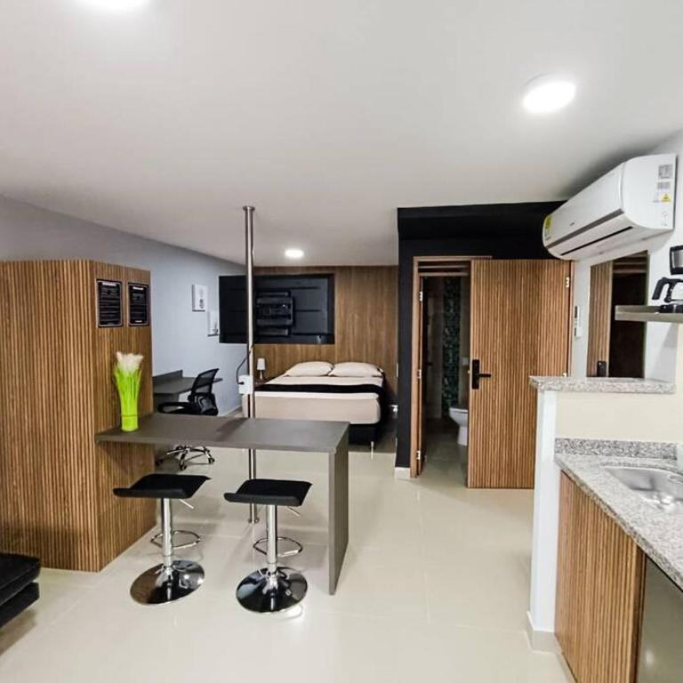 Te Prometo Que Desearas Volver Muy cerca MallPlaza Apto #101 Tequendama - Apartamento de 1 dormitorio - 1