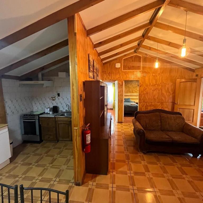 Cabañas Español Coyhaique - Two-Bedroom House - 4