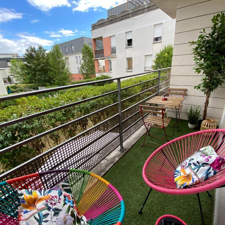 Apt Val d'Europe - 10 min de Disney - Parking - Apartment - 6