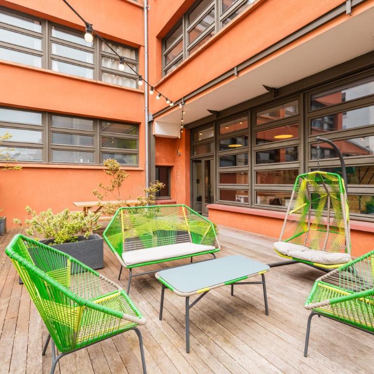 CHEZDAMDAM - le Loft du Stade - 6 chambres - terrasse - arcade - Apartamento - 22