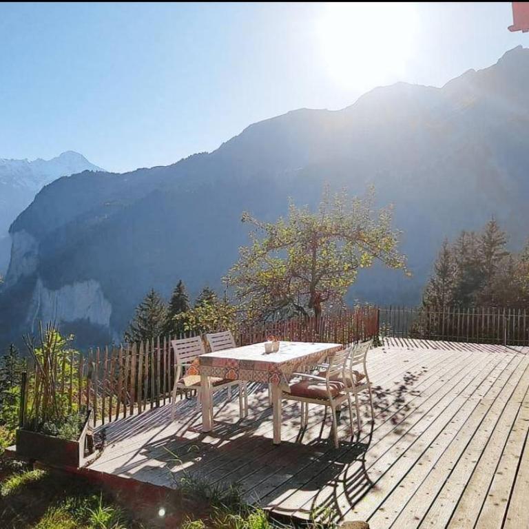Chalet Mönchsblick - Apartment mit 1 Schlafzimmer - 7