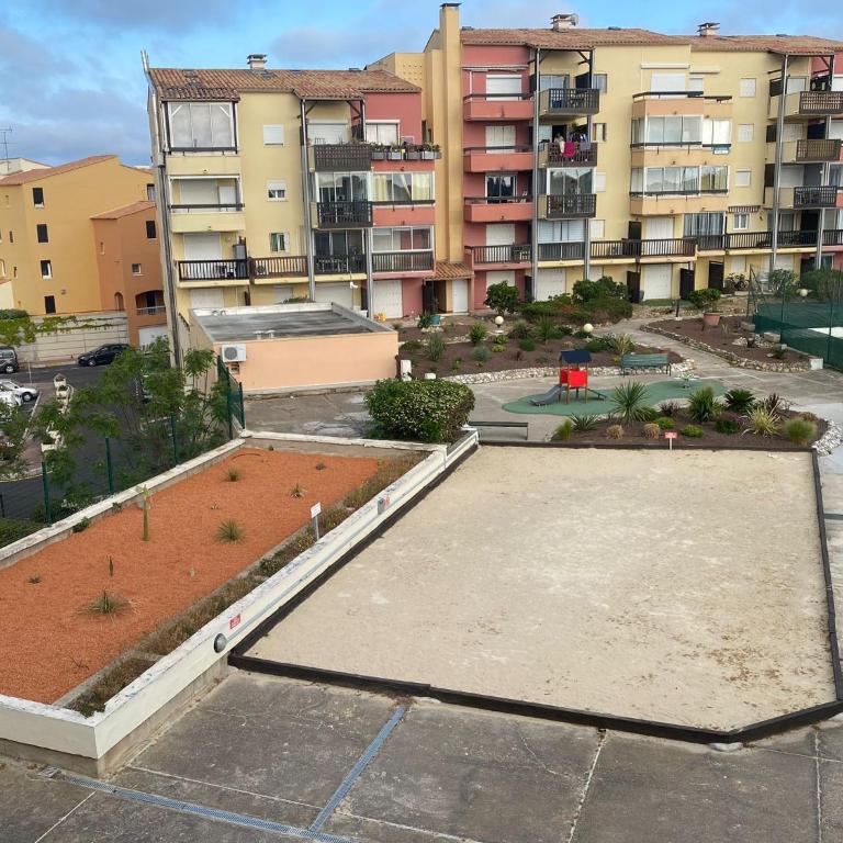 T3 CAP d'Agde : vue imprenable mer RDC - Two-Bedroom Apartment - 11