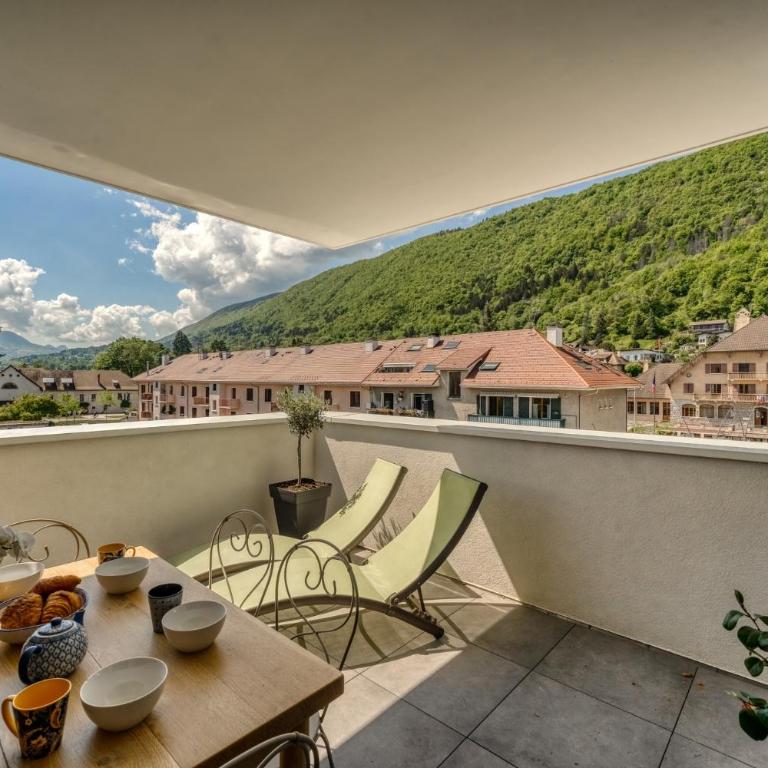 Sevrier , Attique 79m2, terrasse, 4pers - Apartment mit Seeblick - 2