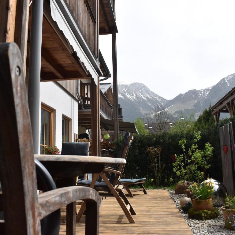 Ferienwohnung Alpenruhe - Apartamento con terraza - 2