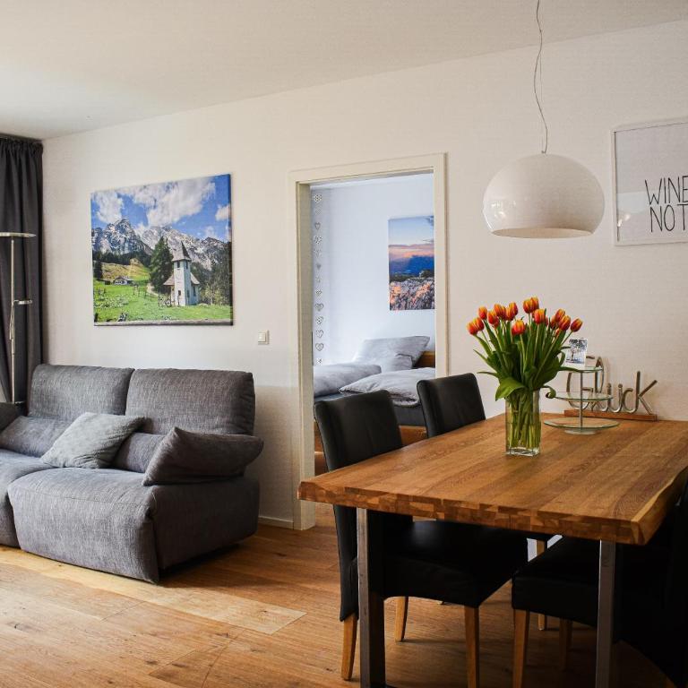 Ferienwohnung Alpenruhe - Apartamento con terraza - 7