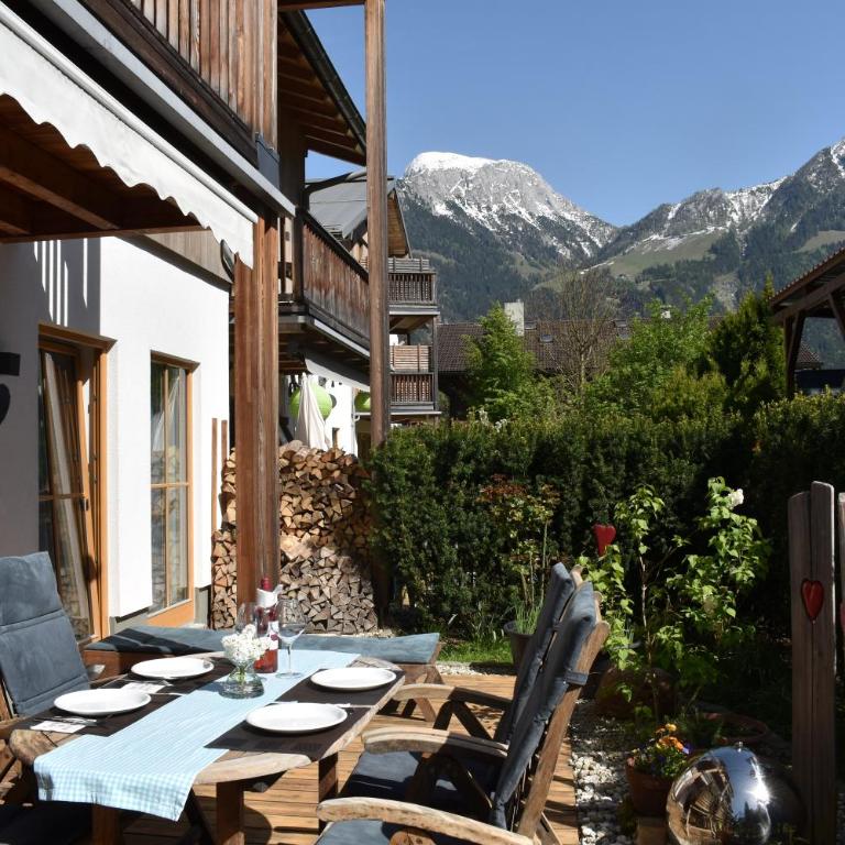Ferienwohnung Alpenruhe - Apartamento con terraza - 19