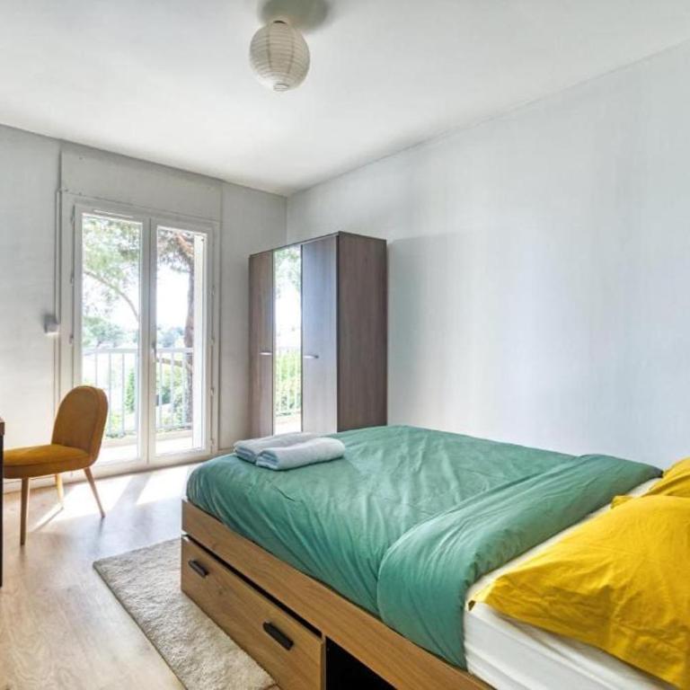Elégant T5 avec Clim & Terrasse - Apartamento de 4 dormitorios con balcón - 2