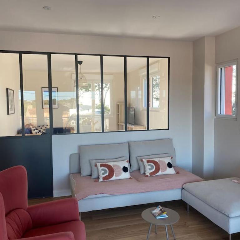 Vue Mer 2 pas des plages 10 pers 4 chambres Villa KER LOT PLAGE - Villa - 6