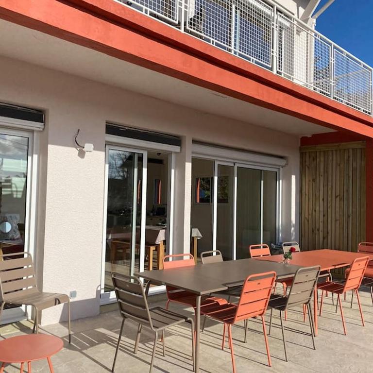 Vue Mer 2 pas des plages 10 pers 4 chambres Villa KER LOT PLAGE - Villa - 9