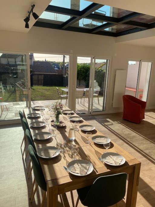Vue Mer 2 pas des plages 10 pers 4 chambres Villa KER LOT PLAGE - Villa - 10