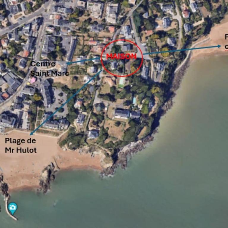 Vue Mer 2 pas des plages 10 pers 4 chambres Villa KER LOT PLAGE - Villa - 30