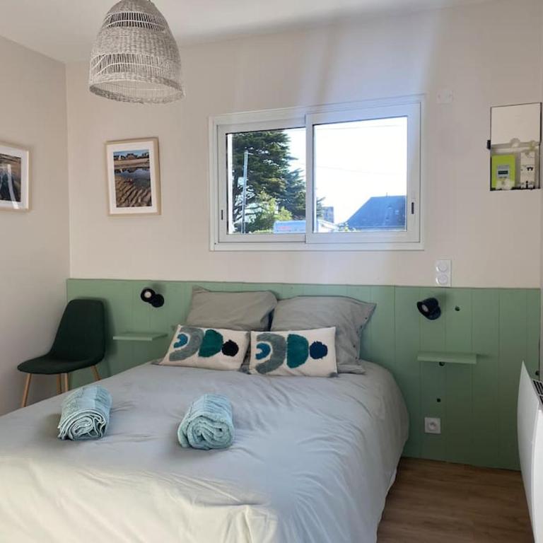 Vue Mer 2 pas des plages 10 pers 4 chambres Villa KER LOT PLAGE - Villa - 36