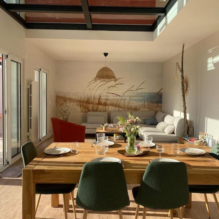 Vue Mer 2 pas des plages 10 pers 4 chambres Villa KER LOT PLAGE - Villa - 54