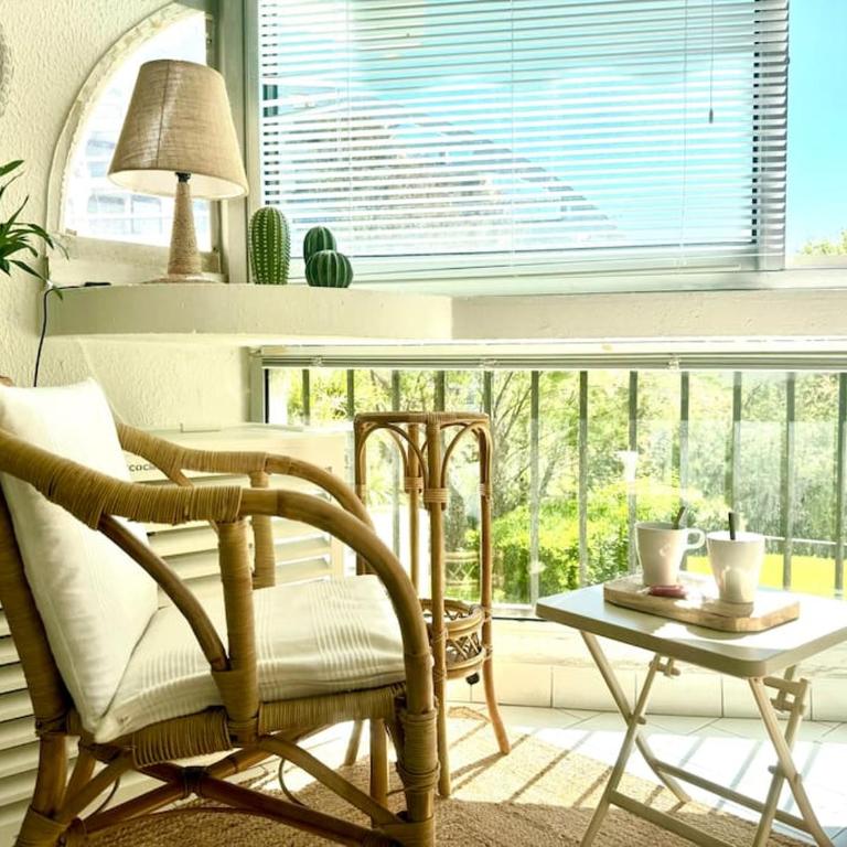 The Palm 100m de la plage Parking Clim Wifi - One-Bedroom Apartment - 20