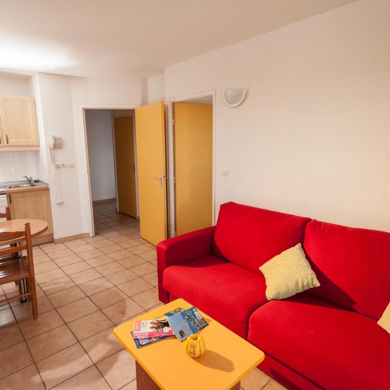 Appart Hôtel Mer & Golf Port Argelès - Appartement 1 Chambre - Côté Montagne - 9