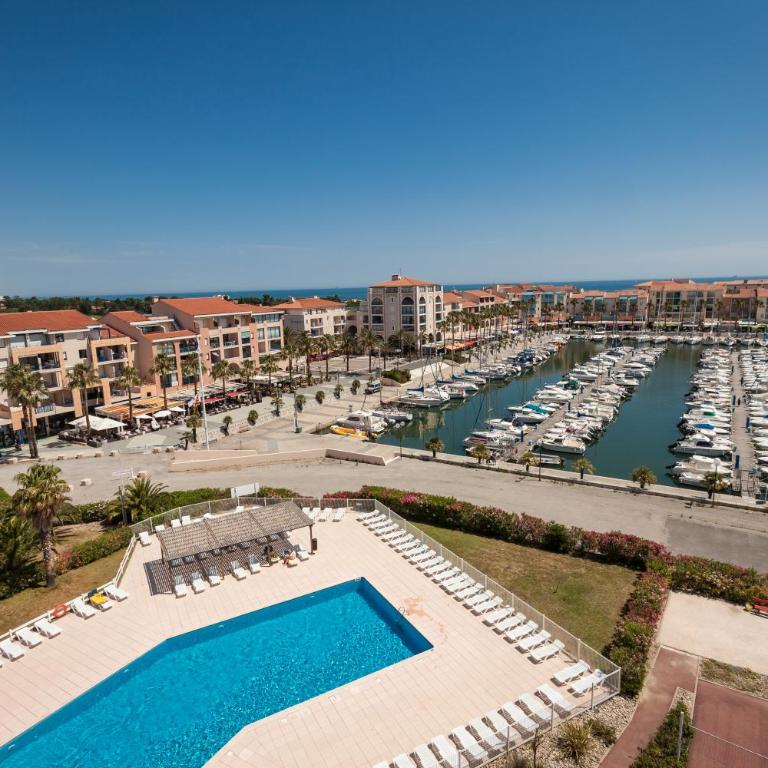 Appart Hôtel Mer & Golf Port Argelès - Appartement 2 Chambres - Côté Port - 6