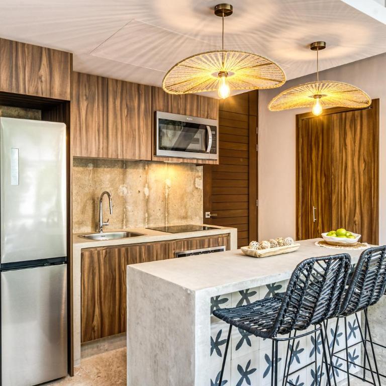 Hidden Swim up Loft w Cenote Rooftop Pool Gym - Apartamento de 1 dormitorio - 20