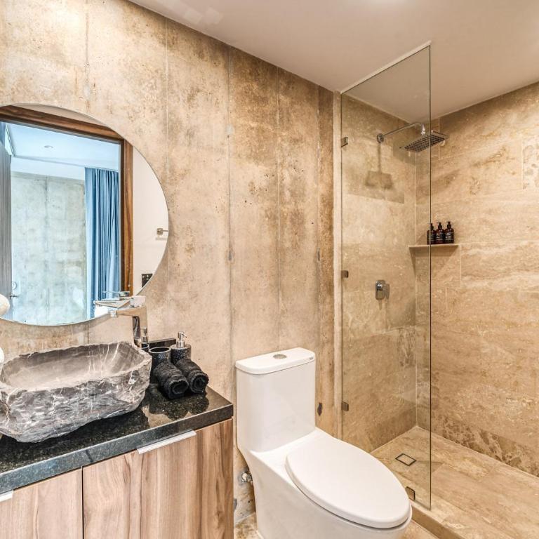 Hidden Swim up Loft w Cenote Rooftop Pool Gym - Apartamento de 1 dormitorio - 16