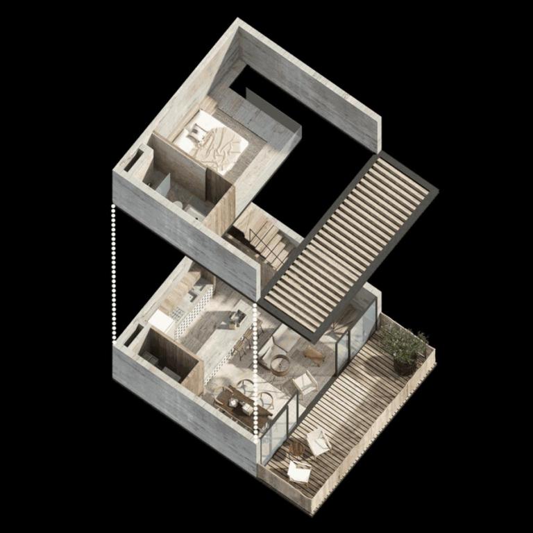 Hidden Swim up Loft w Cenote Rooftop Pool Gym - Apartamento de 1 dormitorio - 8