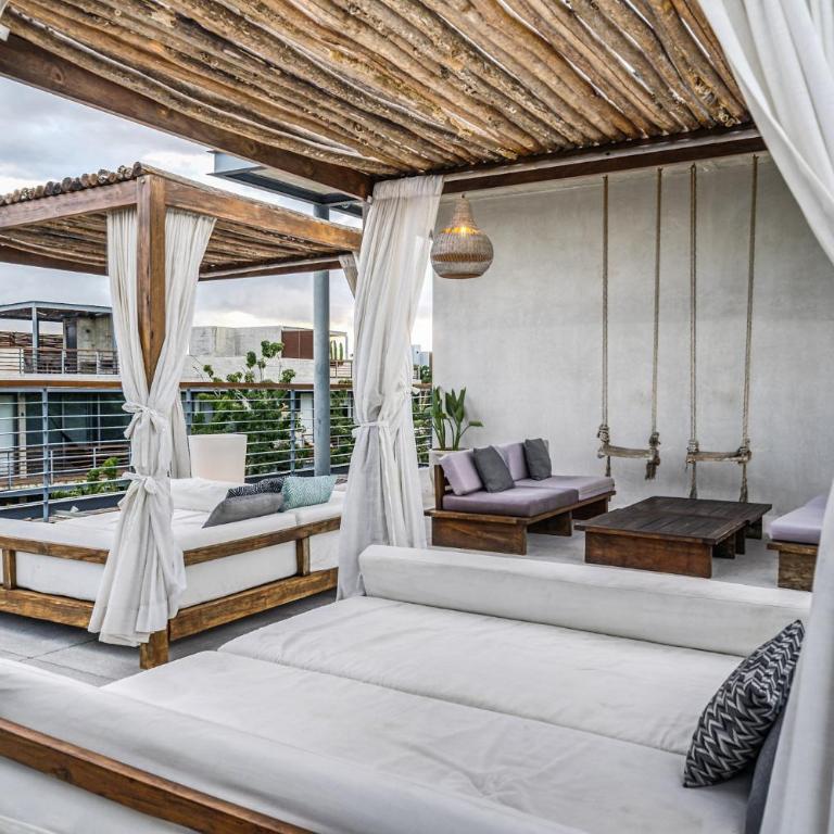 Hidden Swim up Loft w Cenote Rooftop Pool Gym - Apartamento de 1 dormitorio - 13