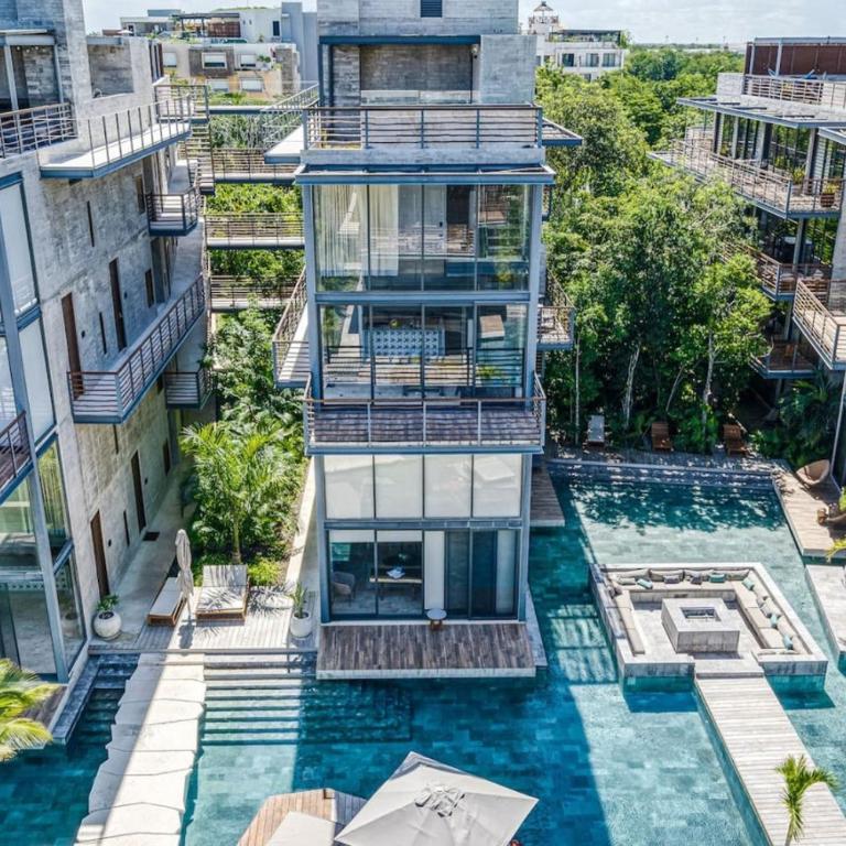 Hidden Swim up Loft w Cenote Rooftop Pool Gym - Apartamento de 1 dormitorio - 37