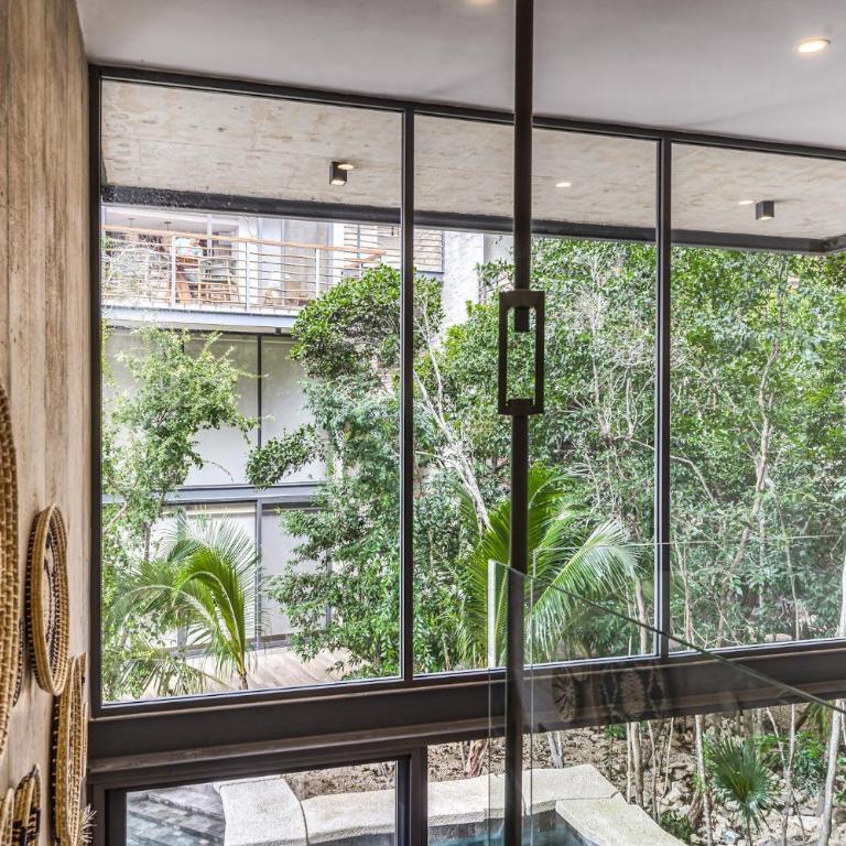 Hidden Swim up Loft w Cenote Rooftop Pool Gym - Apartamento de 1 dormitorio - 40