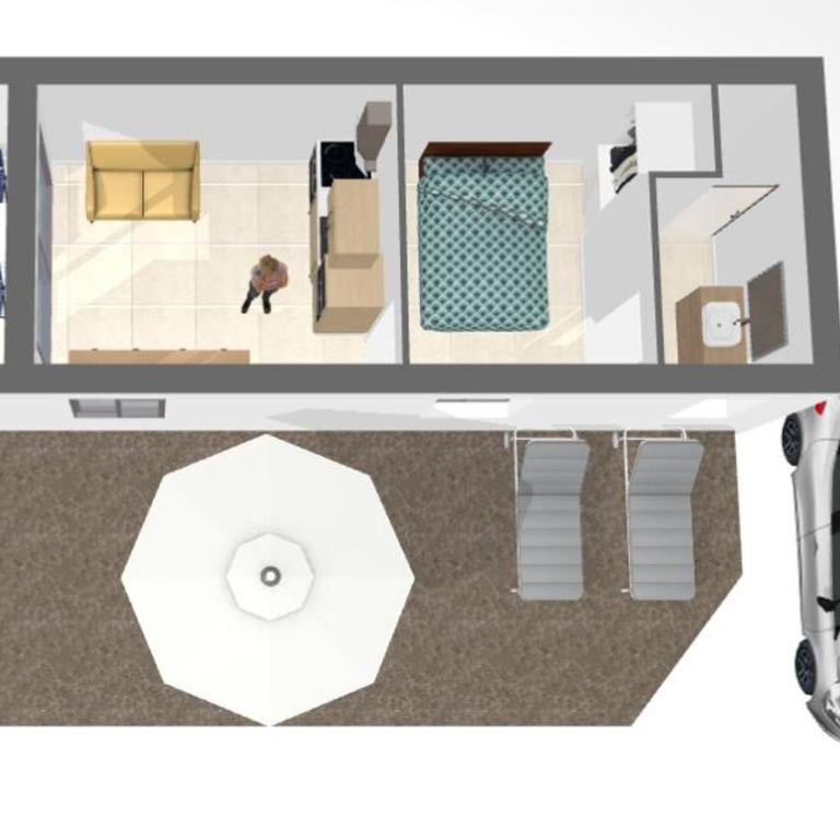 Charment 2 Pièces indépendant villa - Appartamento con 1 Camera da Letto - 25