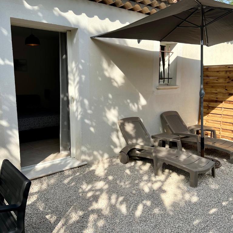 Charment 2 Pièces indépendant villa - Appartamento con 1 Camera da Letto - 20