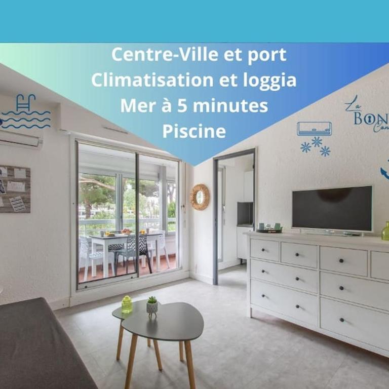 Port et Centre ville Climatisation Piscine au sein de la résidence Port - Superior Studio - 1
