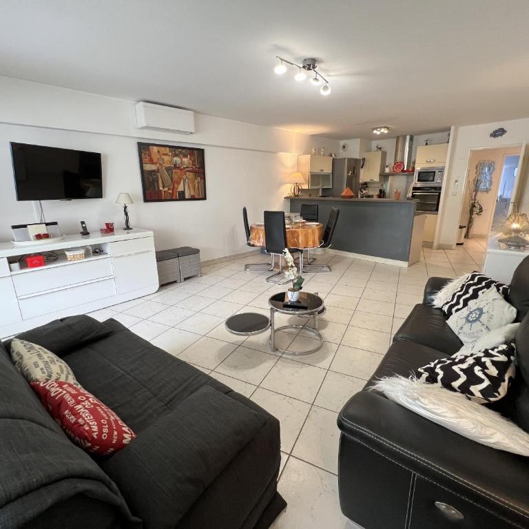 Sol-y-Days Indigo, spacieux appartement a deux pas des plages - Superior Apartment mit 2 Schlafzimmern - 18