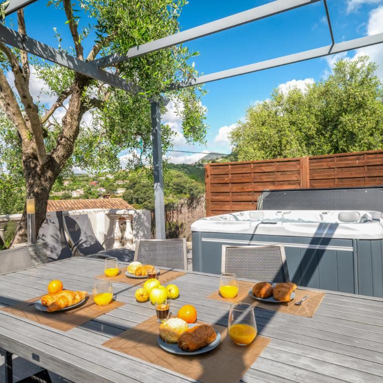 Villa vue mer, terrasse et spa - Villa 2 Chambres - 15