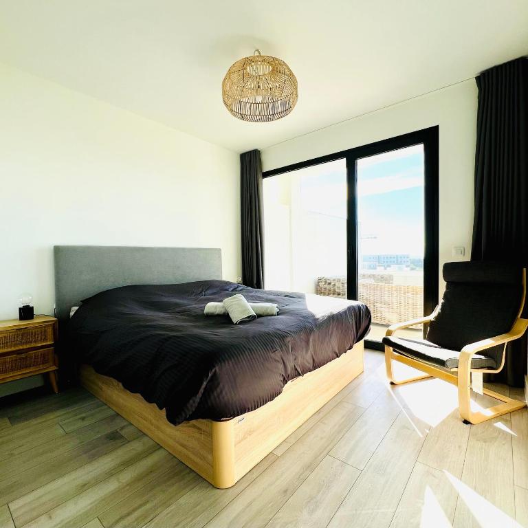 Penthouse moderne vue mer idéal pour séjour en famille Las Olas Estepona - Three-Bedroom Apartment - 28
