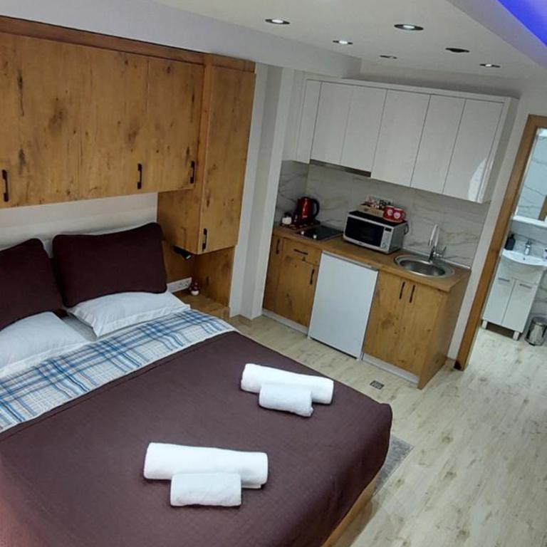 Villa Berta Tuzla - 102 Superior Studio Apartment - Free Private Secured Parking - Deluks Studio sa Bračnim Krevetom (King-size) - 7