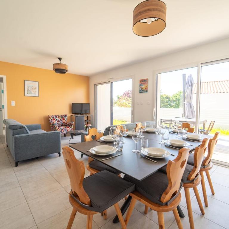 Grande maison familiale proche de la Plage avec Parking - Maison de Vacances - 6