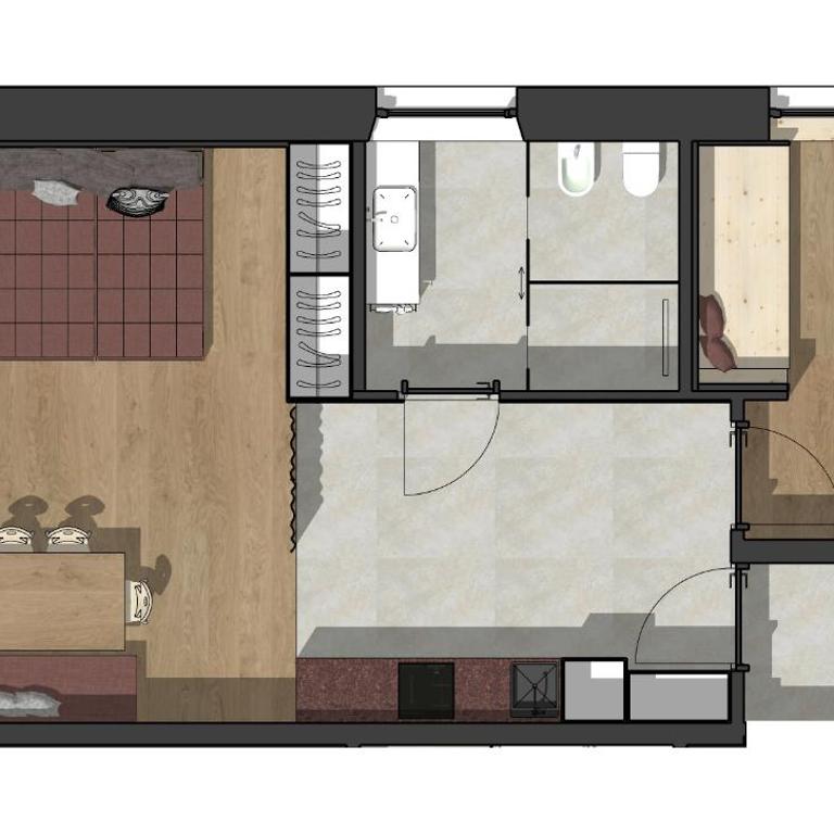 Appartements zi Ranna - Apartamento de 1 dormitorio - 3