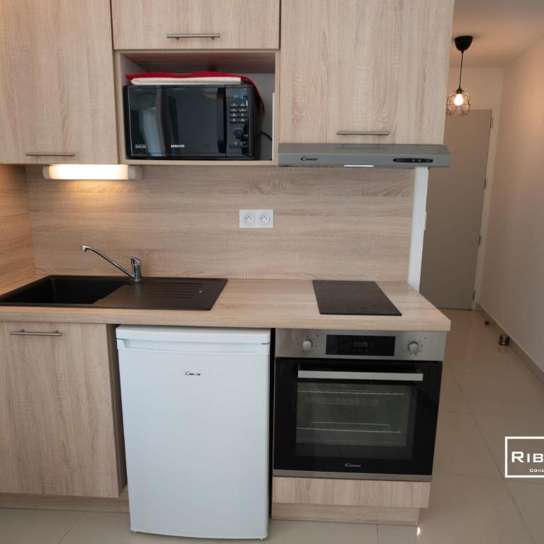 Riboleys -Superbe T1 à 100m de la plage - Appartement 1 Chambre - 5