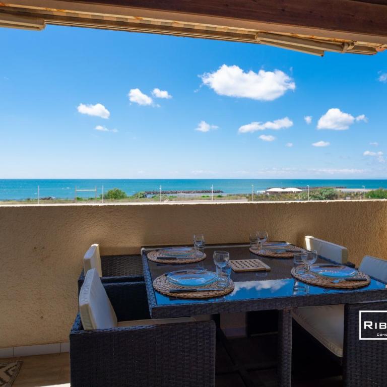 Riboleys - T2 climatisé avec piscine face à la mer - Appartement - 14