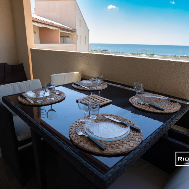 Riboleys - T2 climatisé avec piscine face à la mer - Appartement - 18