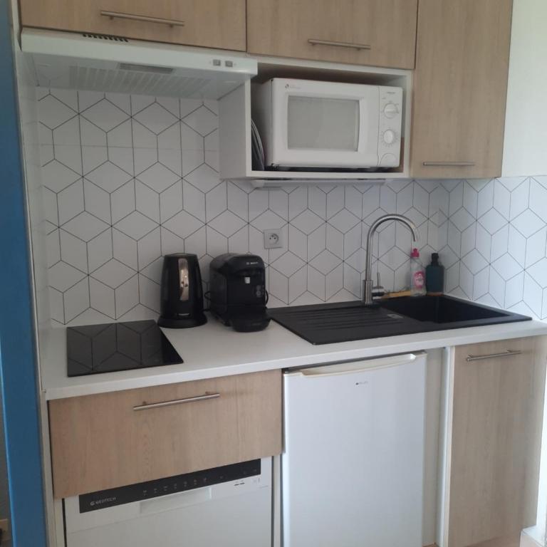Studio 4 pers / terrasse / espace aquatique - Apartamento de 2 dormitorios - 7