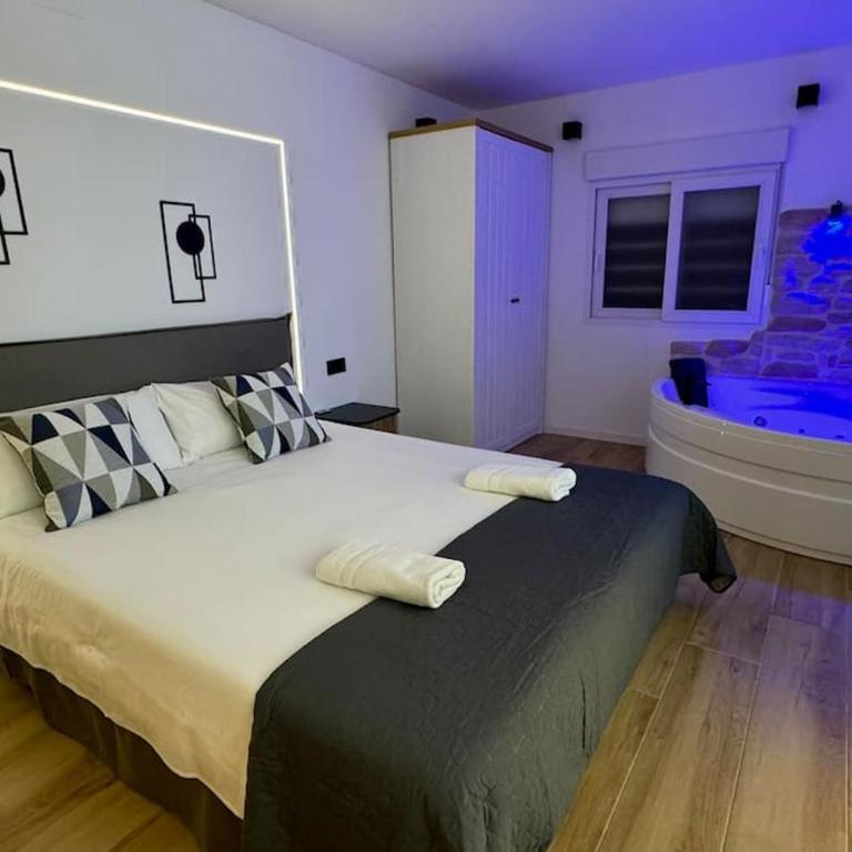 18 Refugio romántico con jacuzzi - One-Bedroom Apartment - 49