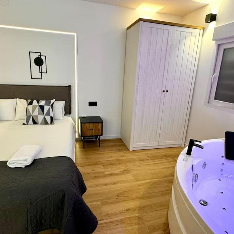 18 Refugio romántico con jacuzzi - One-Bedroom Apartment - 53
