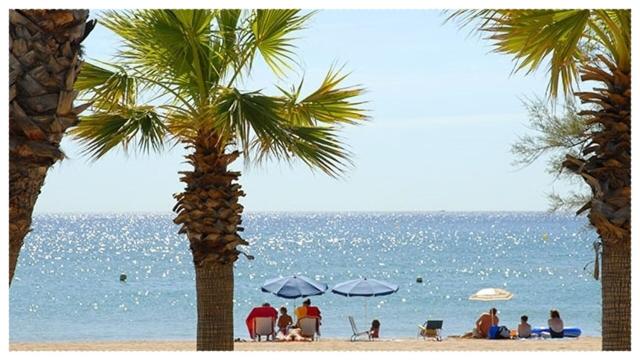 Appartement climatisé à 800m de la plage - Apartment mit 1 Schlafzimmer - 15
