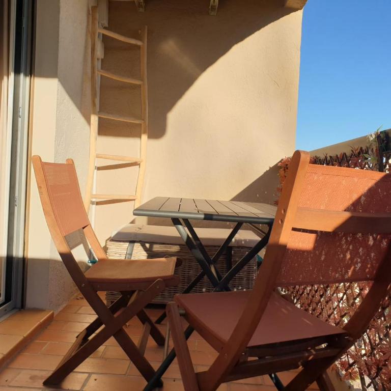 Appartement climatisé à 800m de la plage - Apartment mit 1 Schlafzimmer - 9