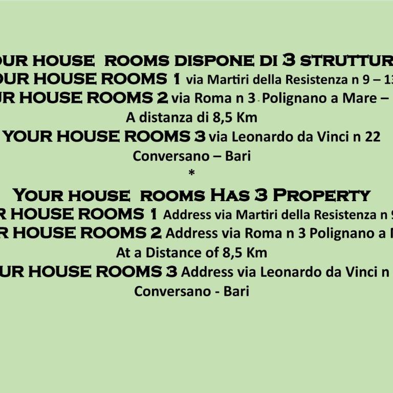YOUR HOUSE ROOMs 1 - Camera Matrimoniale Standard - 2