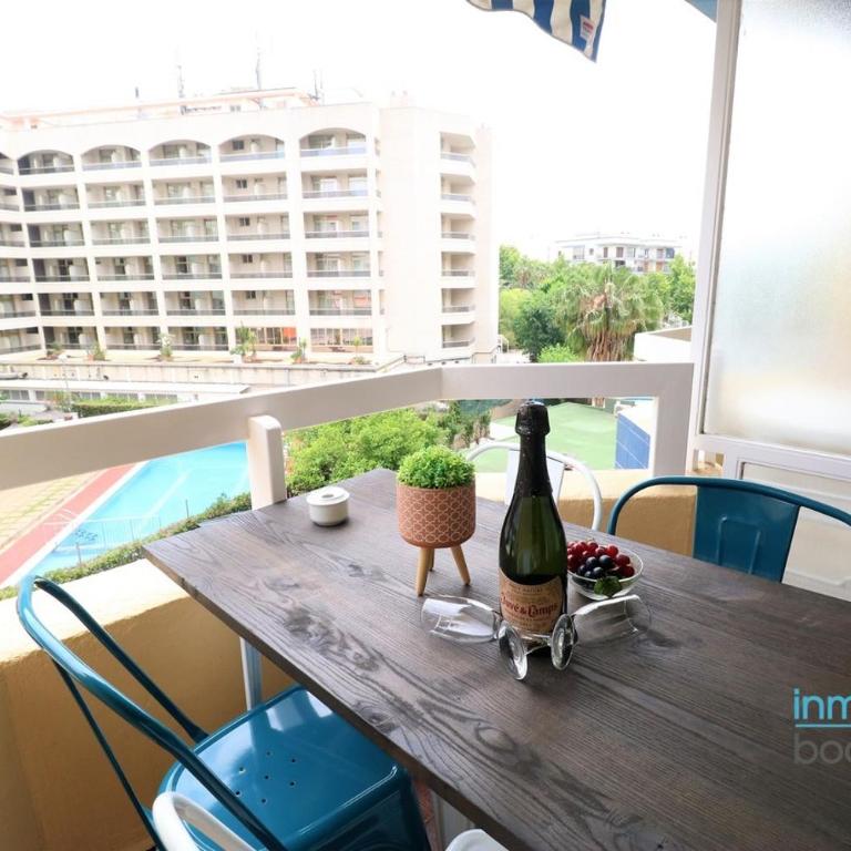 New Alboran Salou, climatizado, piscina y wifi - Apartamento de 1 dormitorio con terraza - 14