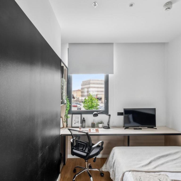 Home and CoLiving Pamplona - Habitación Individual Deluxe - 13