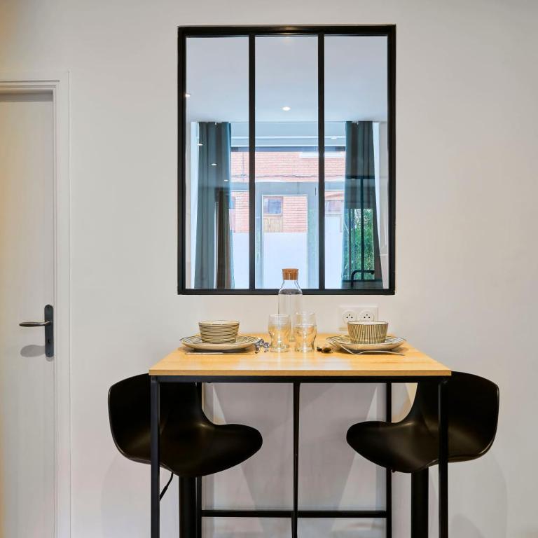 Le Chanzy - Terrasse, métro 7 min, Lille - Apartment mit 1 Schlafzimmer - 27