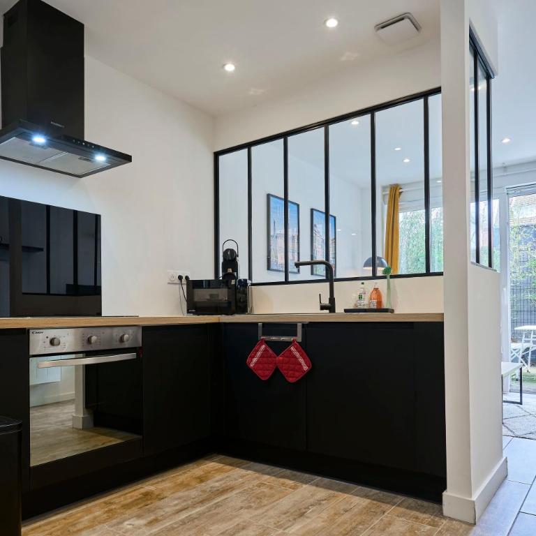 Le Chanzy - Terrasse, métro 7 min, Lille - Apartment mit 1 Schlafzimmer - 17