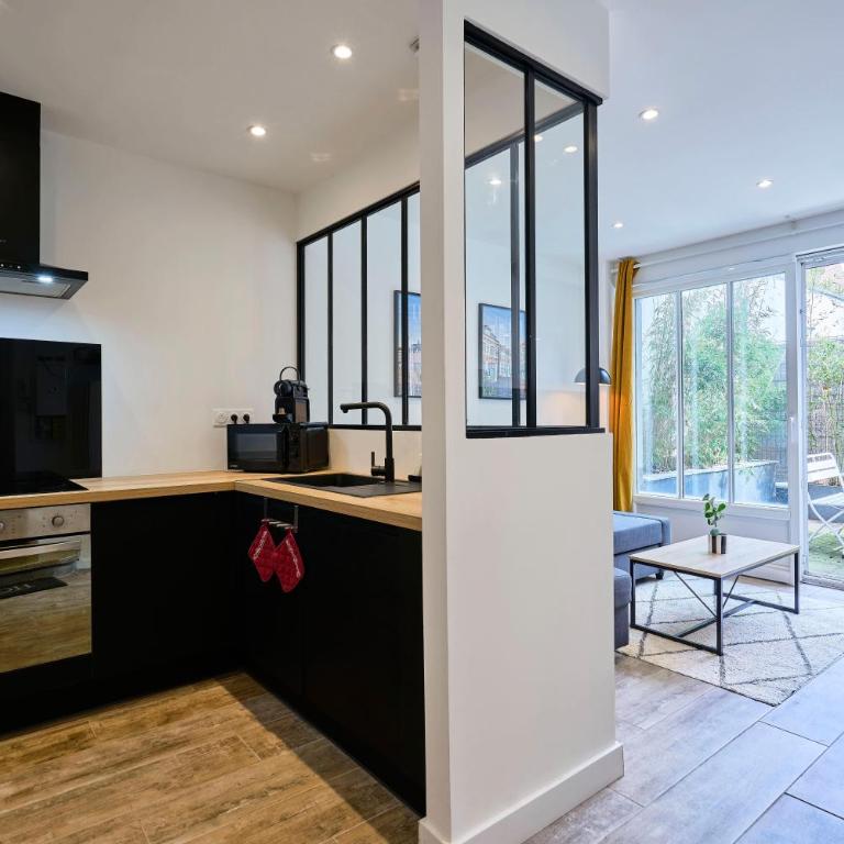 Le Chanzy - Terrasse, métro 7 min, Lille - Apartment mit 1 Schlafzimmer - 15